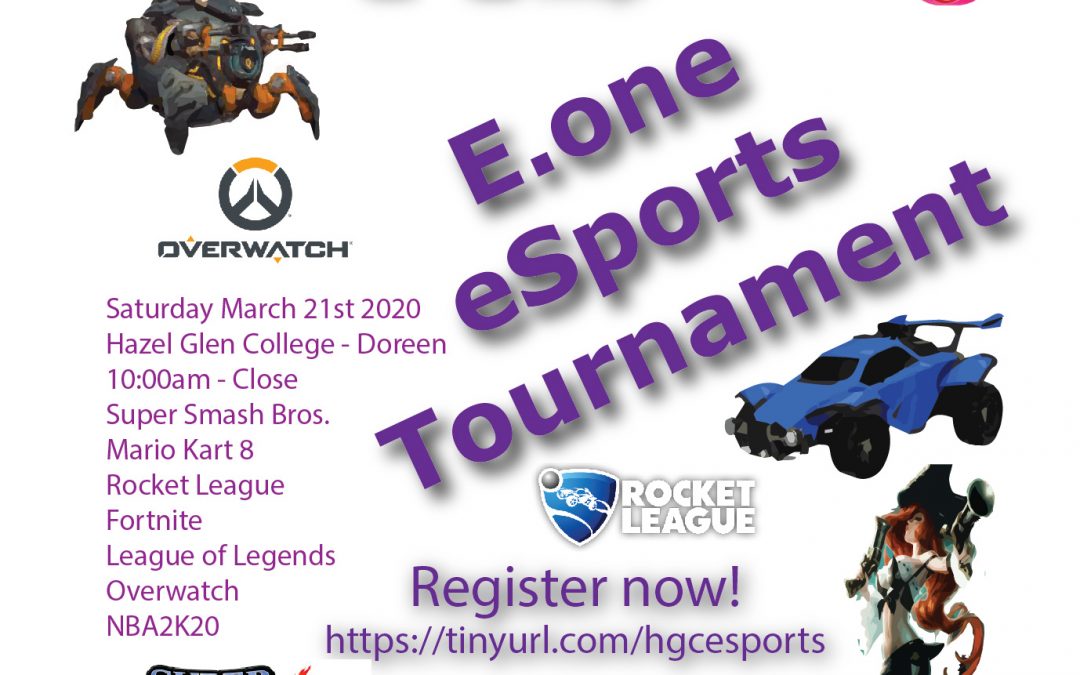 E.One is cancelled :,(